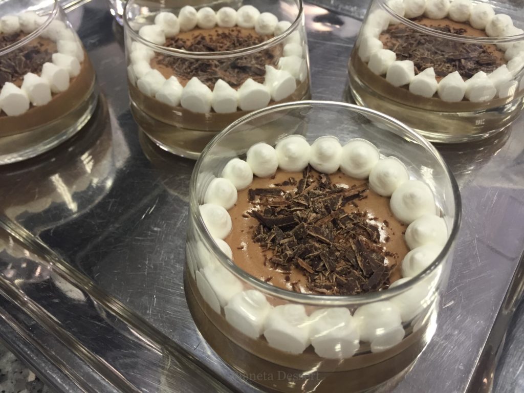 Mousse leggera al cioccolato gianduia